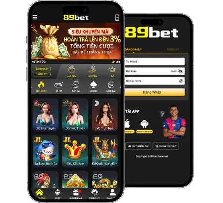 Ứng dụng di động bet89 code tiện lợi